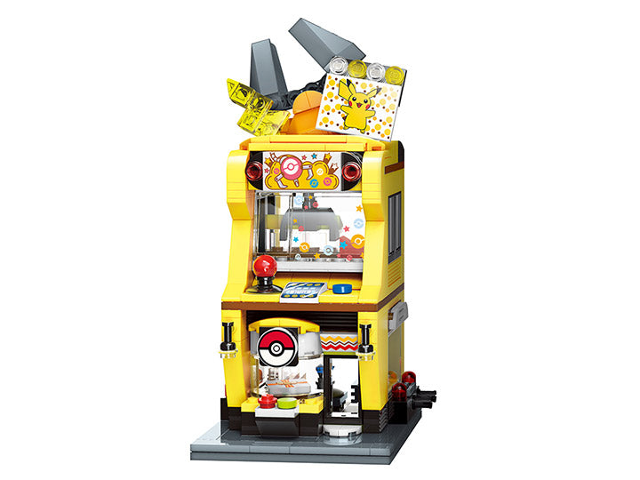 Pokemon Pikachu Claw Game Shop Qman Building Blocks Toy Set