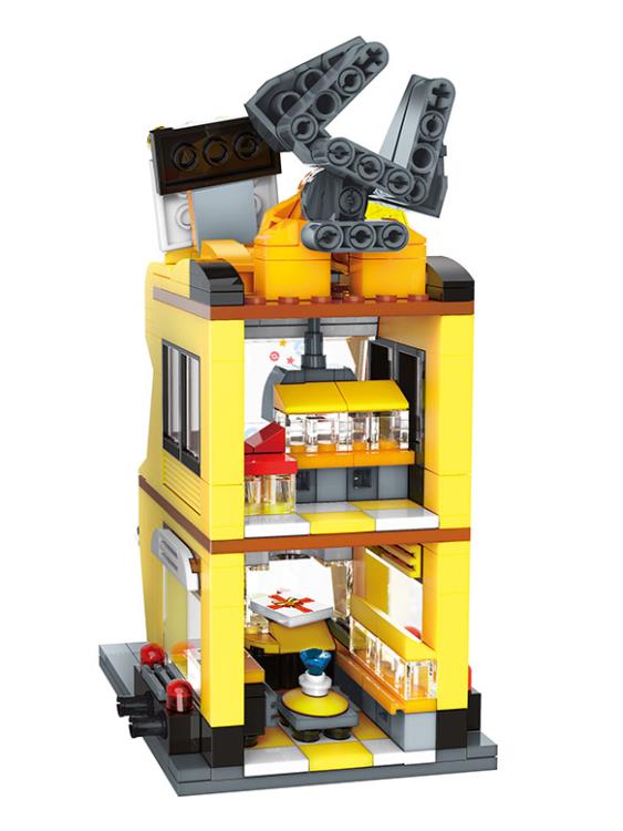 Pokemon Pikachu Claw Game Shop Qman Building Blocks Toy Set